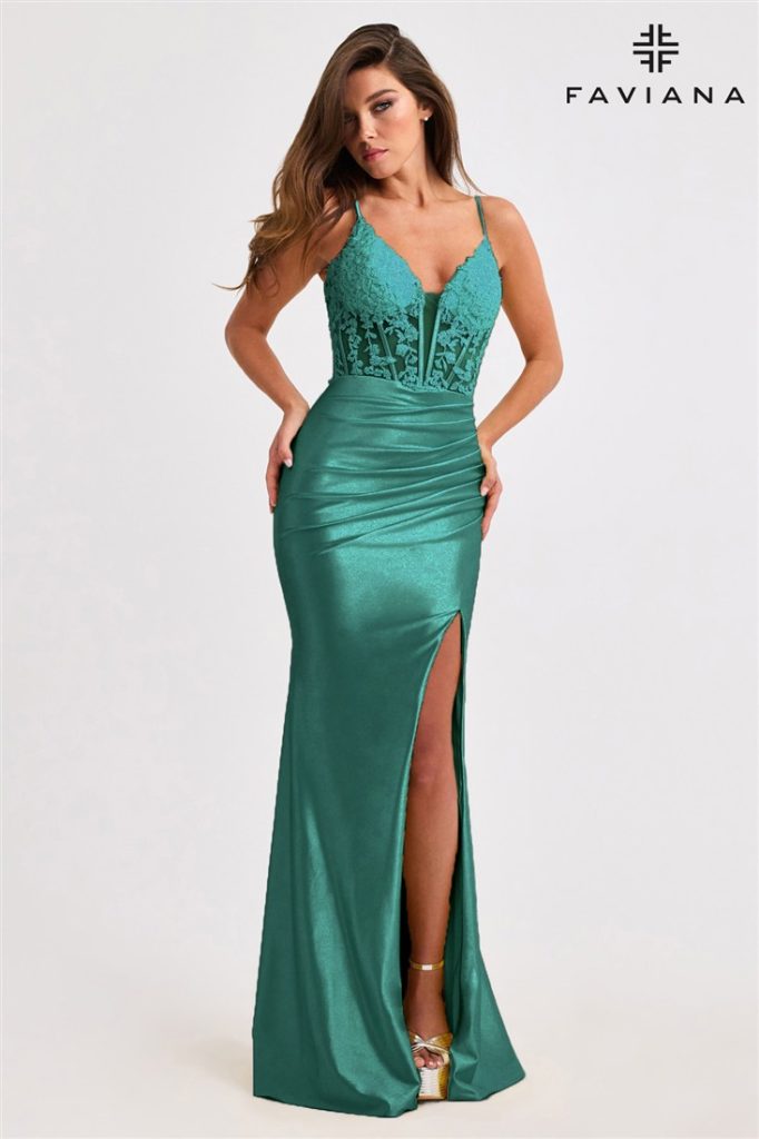 Fitted stretch corset style prom dresses in Cardiff